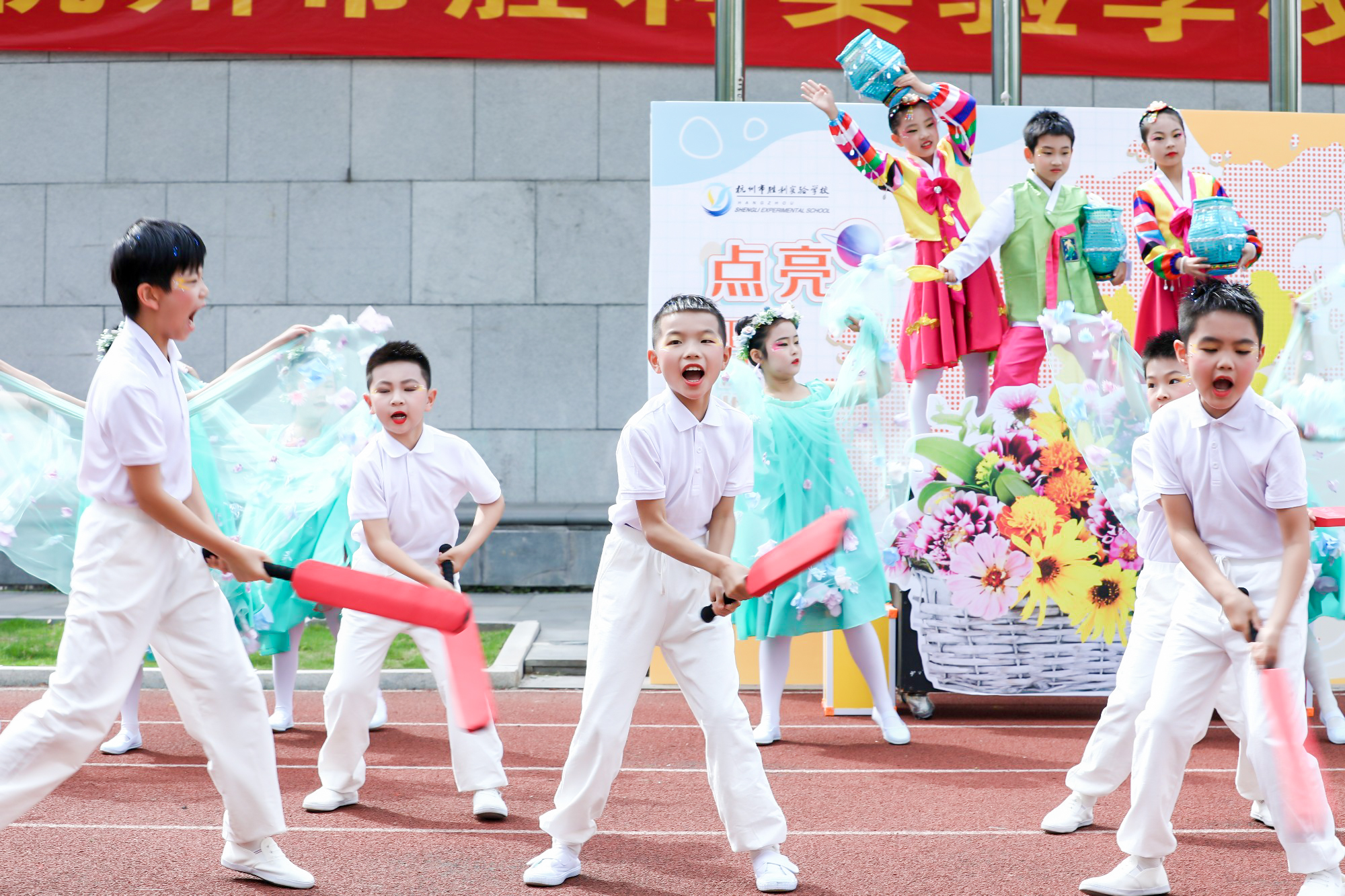 杭州教育赛事活动摄影-【图片直播】杭州胜利实验学校运动会-现场照片-19