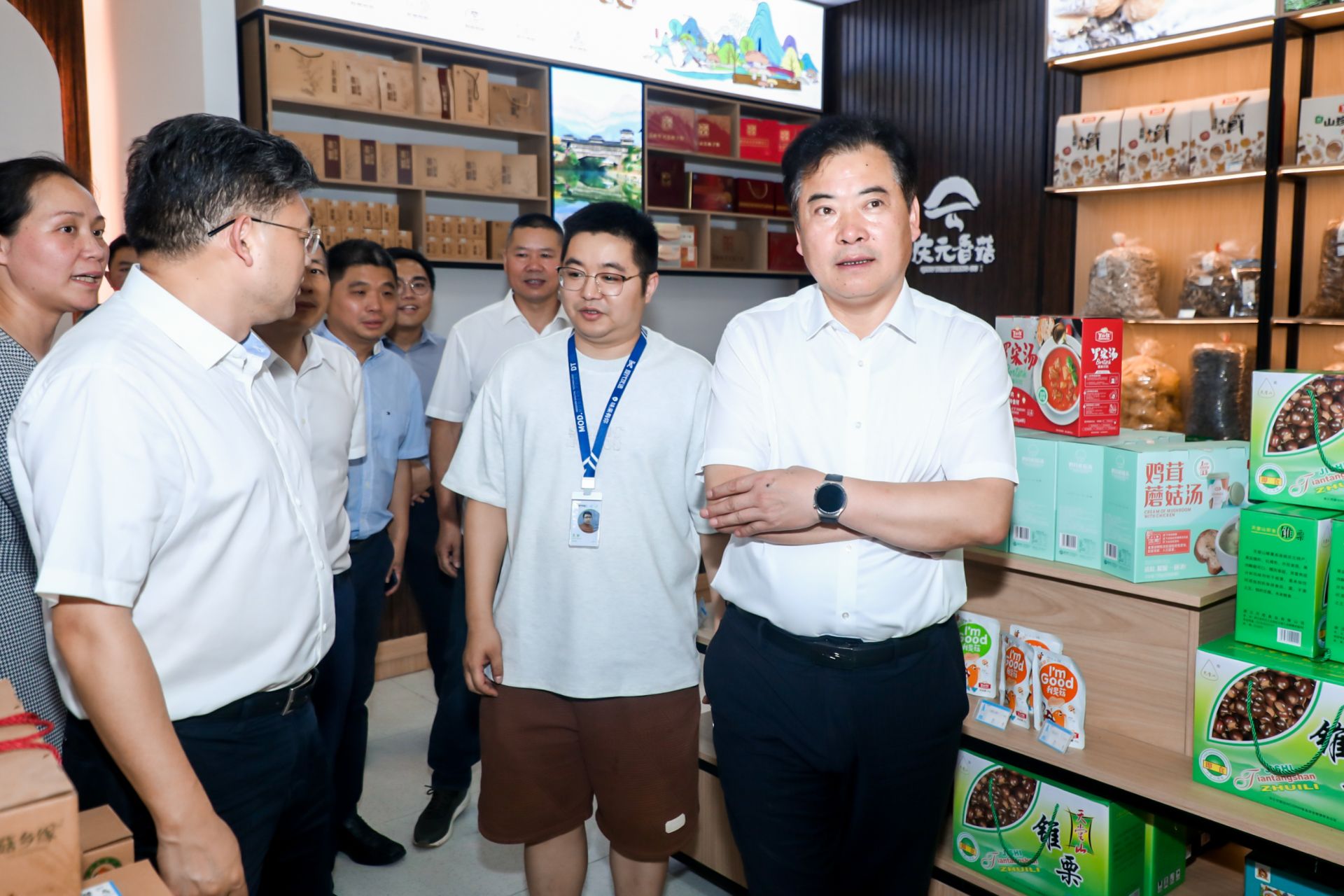 杭州发布会摄影-浙江省山区26县农产品出口产销对接推介活动|图片直播-现场照片-11