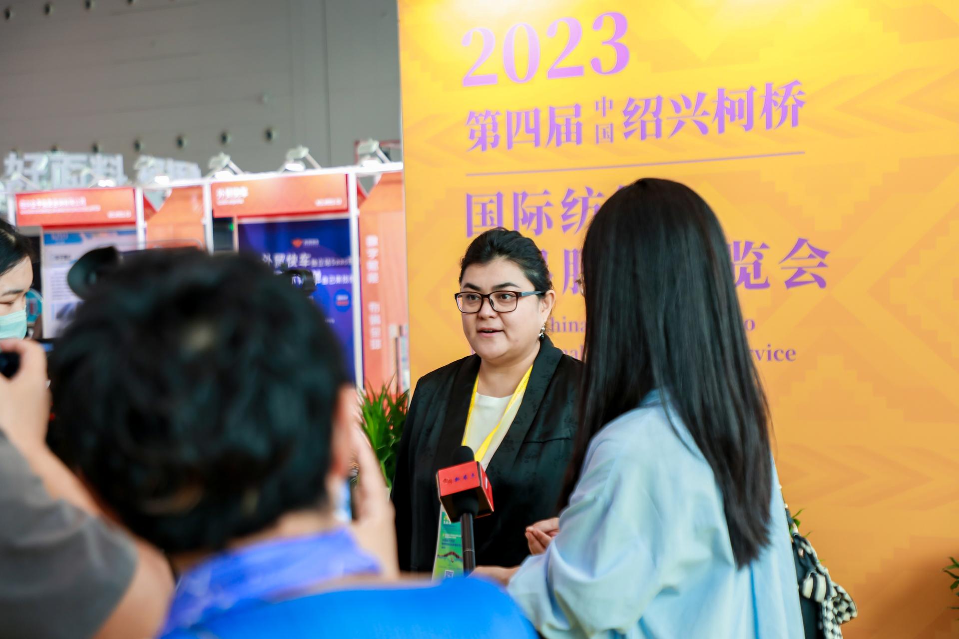 杭州美妆时尚展览展示摄影-2023第四届中国绍兴柯桥国际纺织贸易服务展览会【图片直播】-现场照片-5