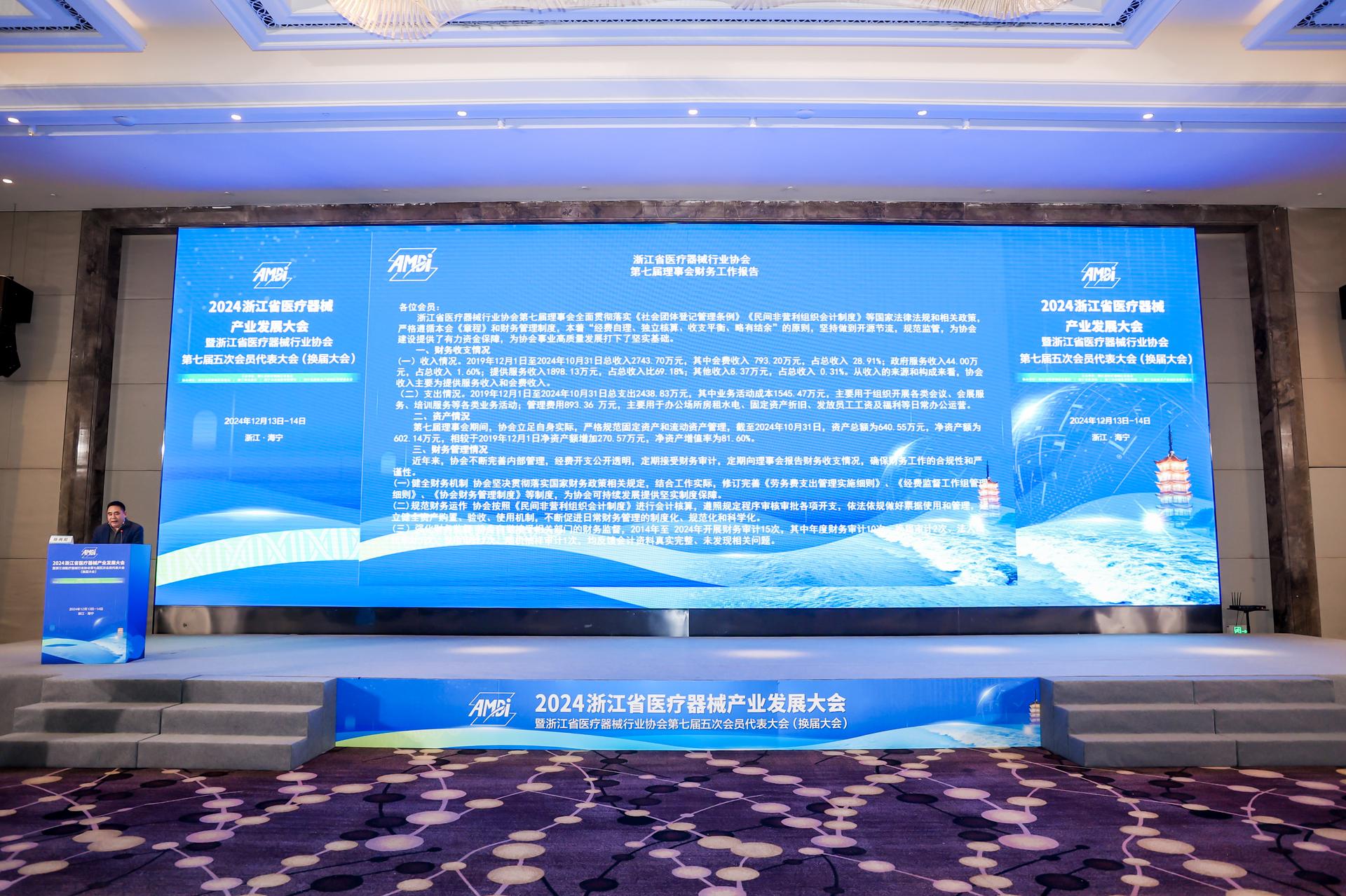 杭州医疗会议研讨摄影-2024浙江省医疗器械产业发展大会【图片直播】-现场照片-18