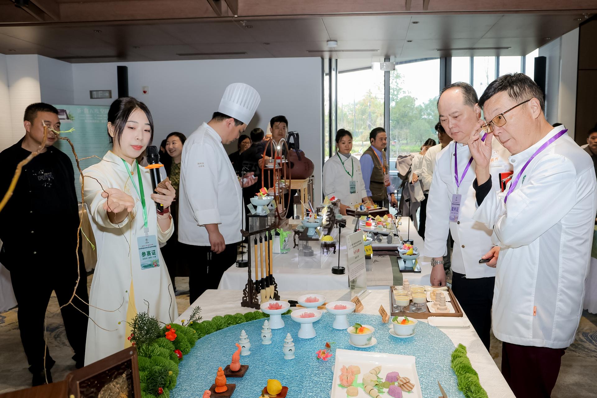 杭州会议摄影-浙江省第六届名茶点名茶肴大赛暨2025第十届中华茶奥会名茶点（茶肴）【图片直播】-现场照片-11