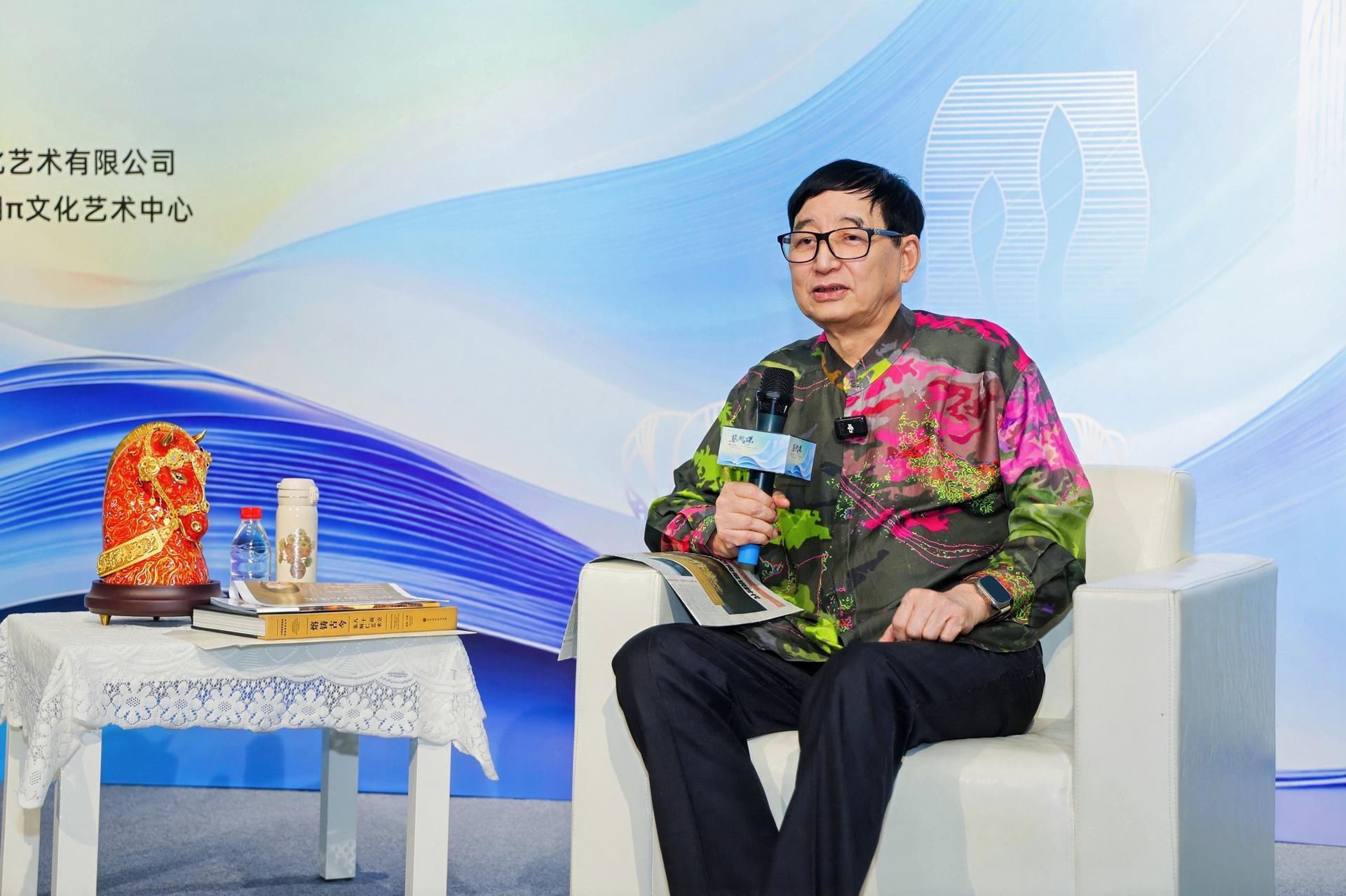杭州会议摄影-"艺术大课"潮π名家，不"铜"凡响，从青铜时代迈向熔铜时代。第二期 主讲人:朱炳仁-现场照片-4
